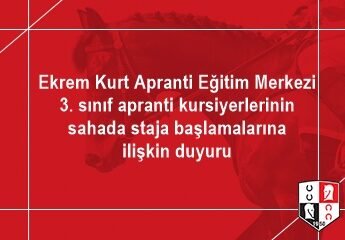 Aprantilere STAJ Duyurusu 📢