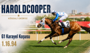 G1 Karayel Koşusunda Zaferin Adı ; HAROLDCOOPER!