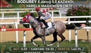 G1 Yarışla Maidenden Çıktı ; BODUBEY !